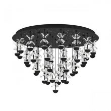Pianopoli 2 oprawa sufitowa led chro/czarny